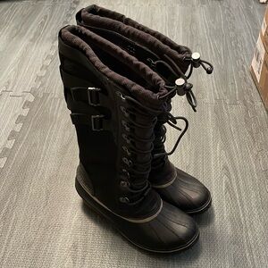 Women’s Sorel Conquest Carly Boots Black